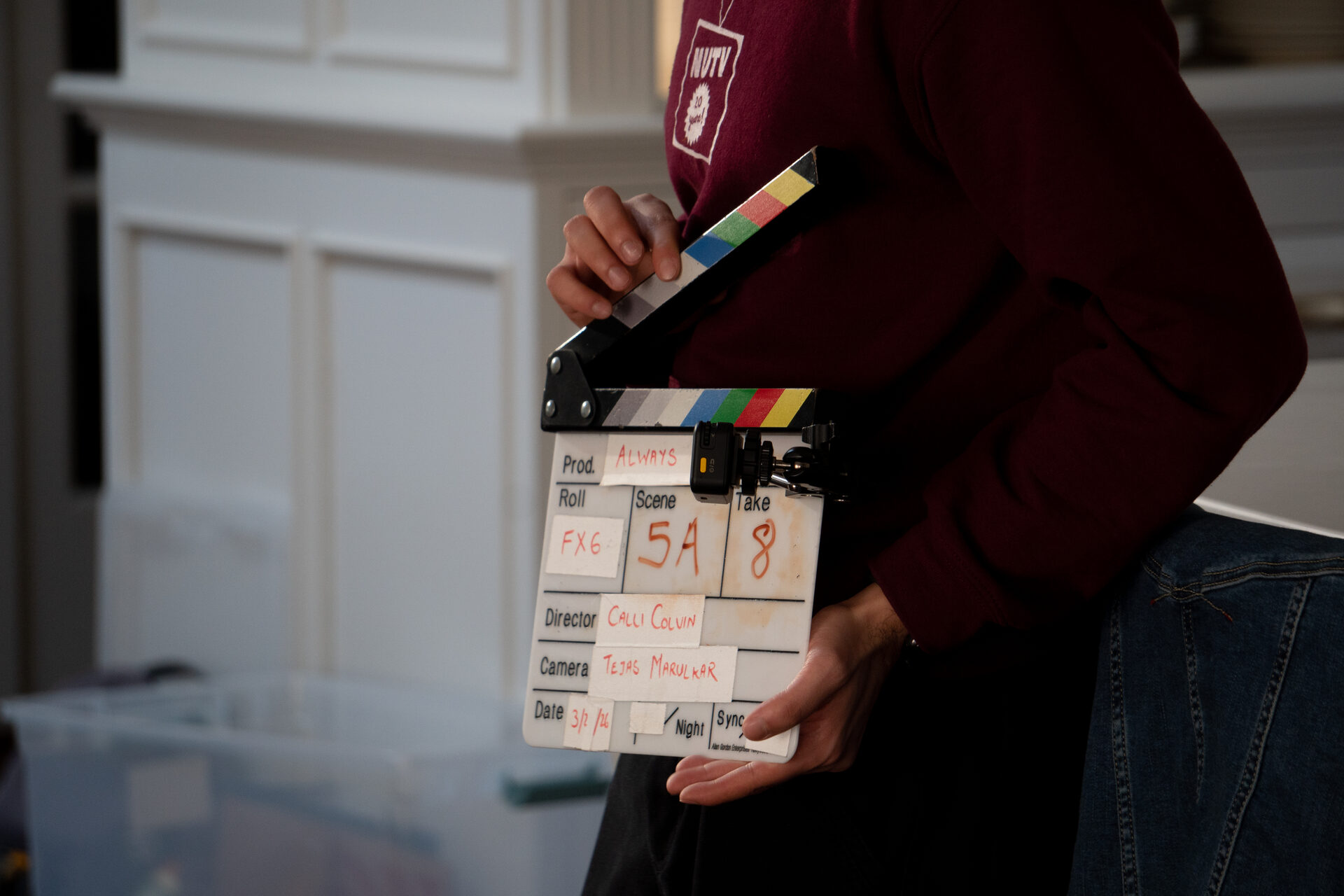 Behind the scenes on Always — still 24 of 27