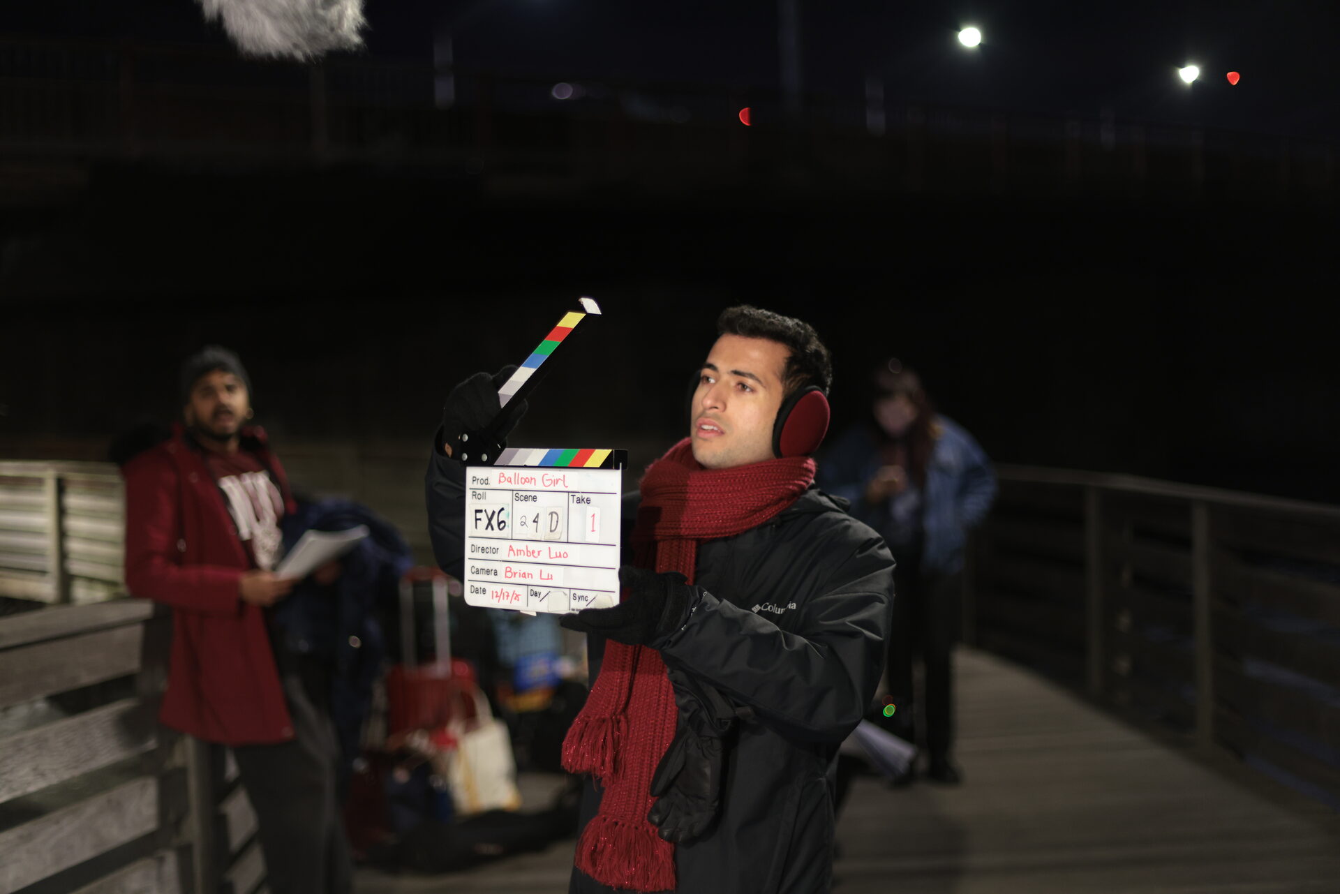 Behind the scenes on Balloon Girl — still 12 of 14