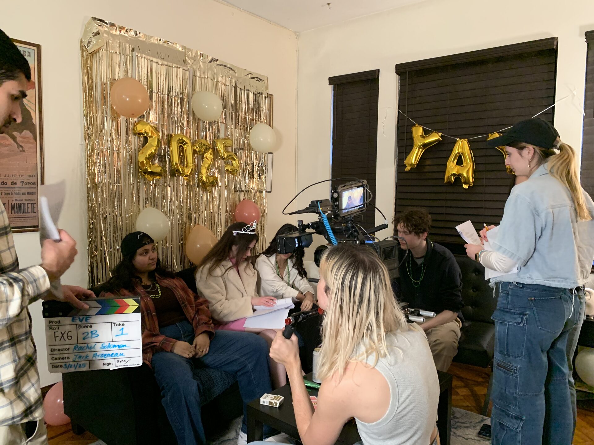 Behind the scenes on Eve — still 1
