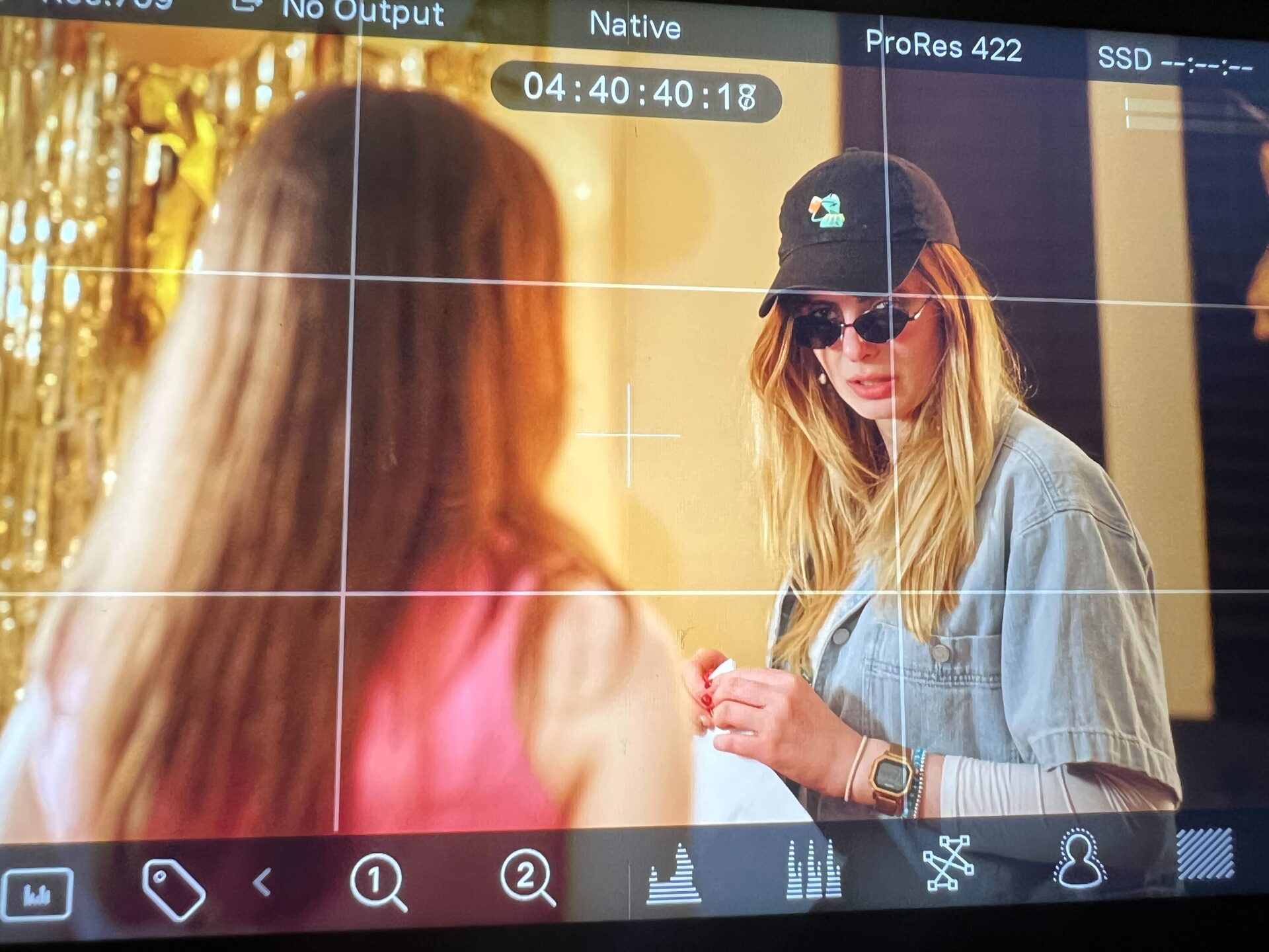 Behind the scenes on Eve — still 9 of 15