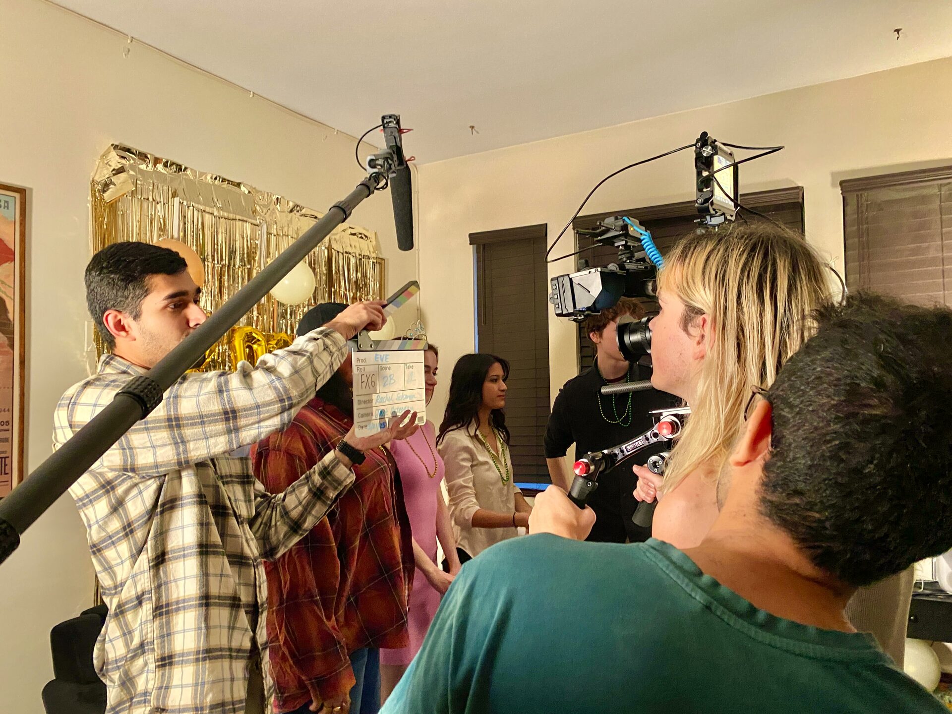 Behind the scenes on Eve — still 13 of 15