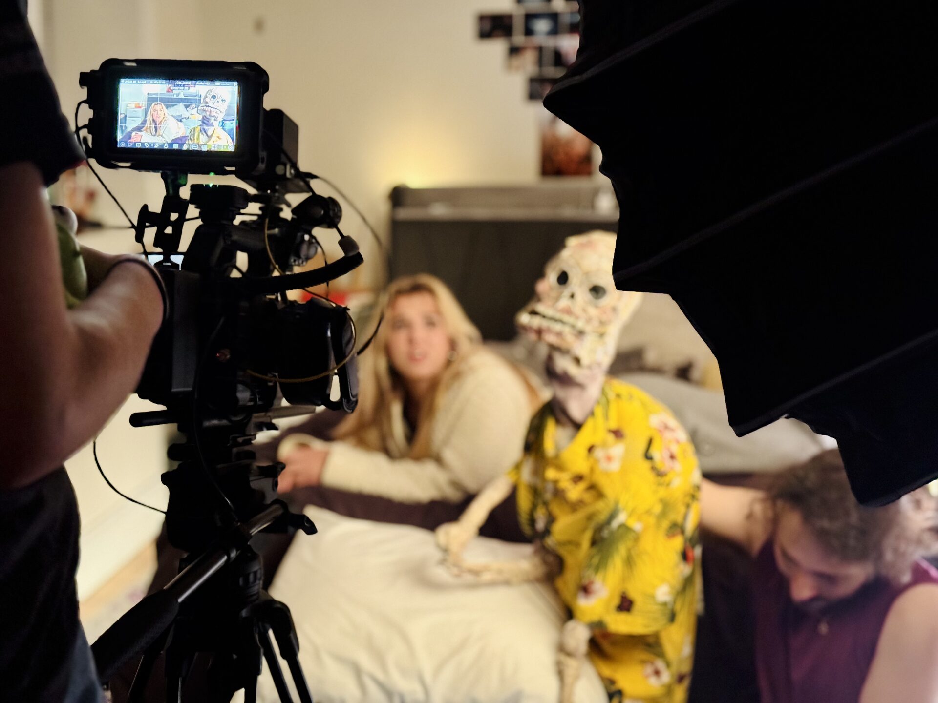 Behind the scenes on Mr. Bones: Halloween Special 3 — still 27 of 35