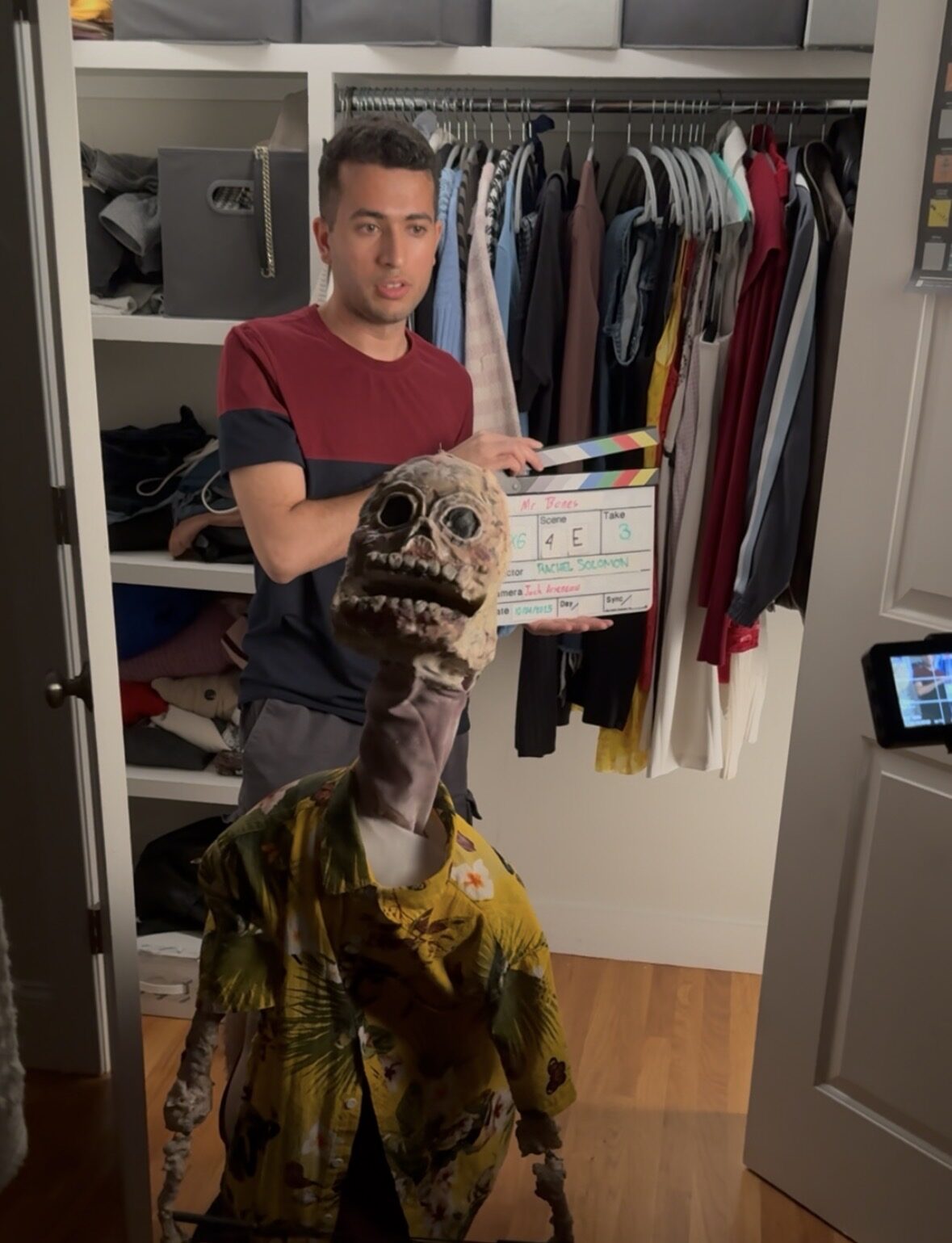 Behind the scenes on Mr. Bones: Halloween Special 3 — still 29 of 35