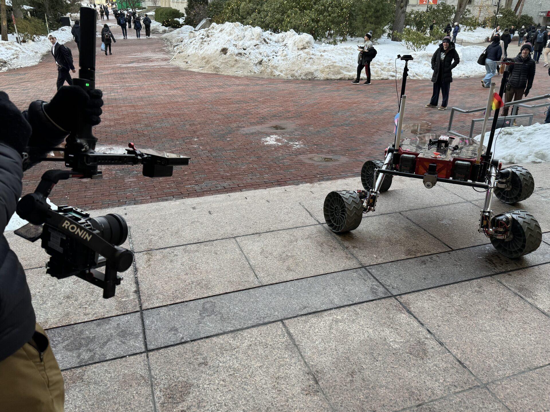 Behind the scenes on Nu Rover — still 10 of 17