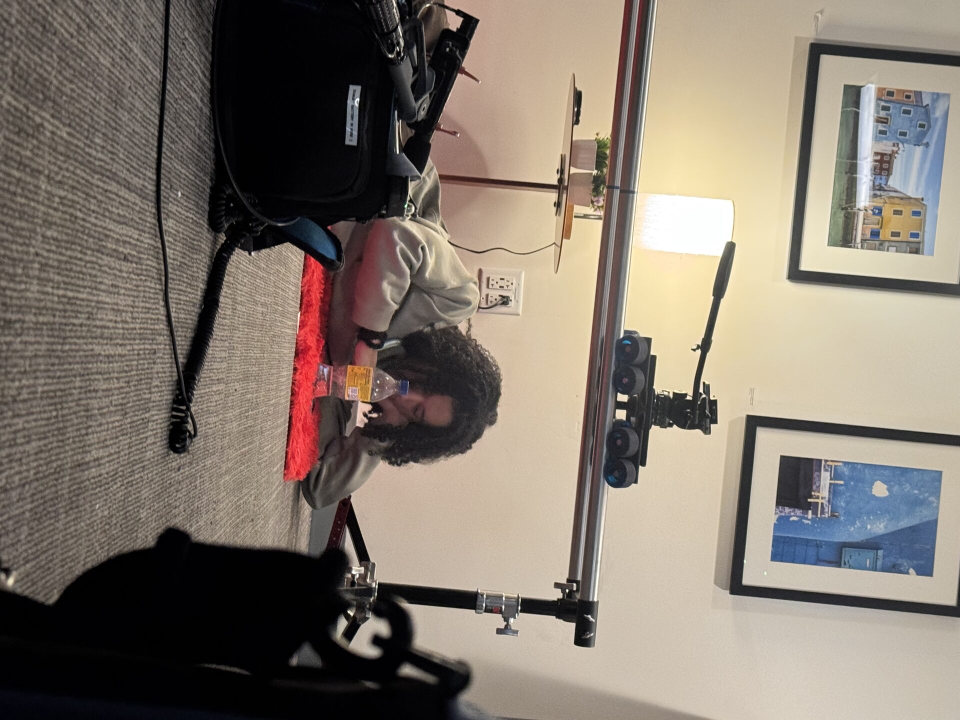 Behind the scenes on One Last Choice — still 4 of 6