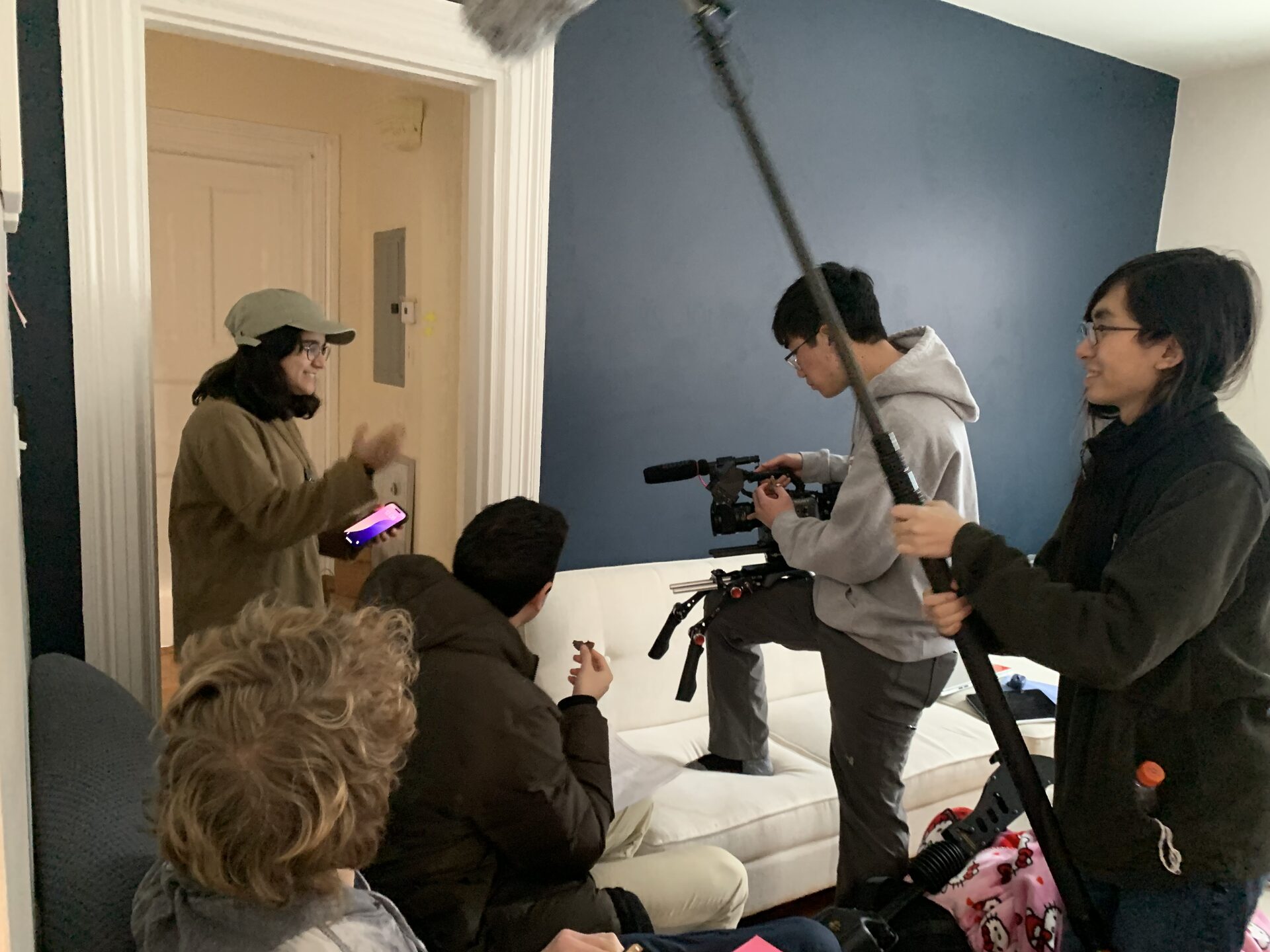 Behind the scenes on Wasp On The Wall — still 5 of 26