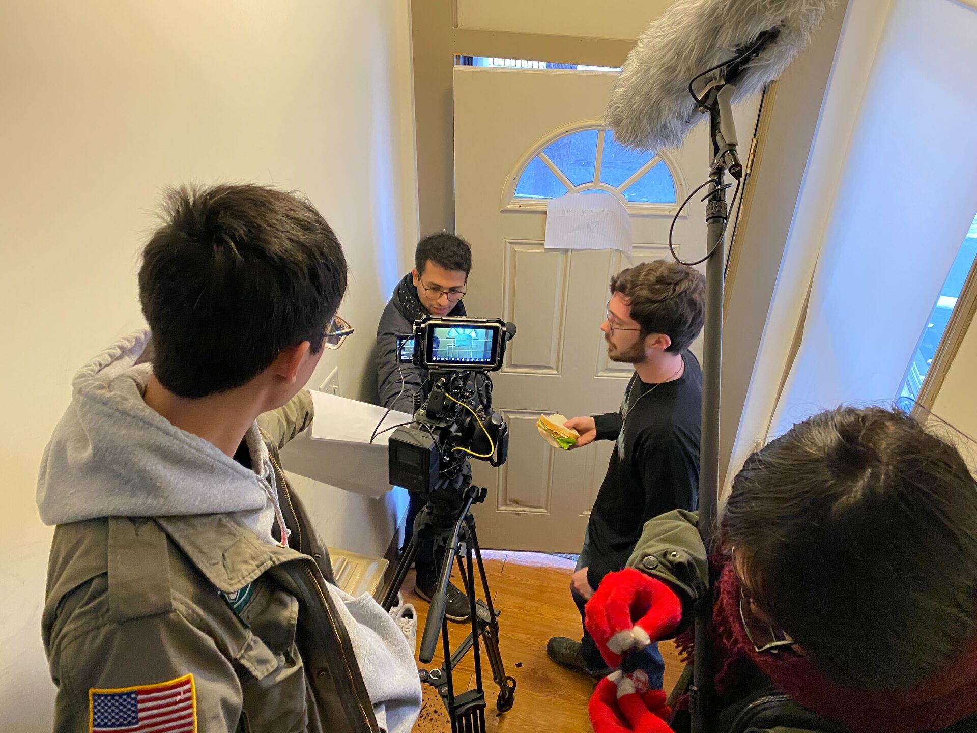 Behind the scenes on Wasp On The Wall — still 20 of 26